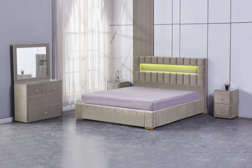 Sandy säng komplett set TH Möbler - Möblernas Krona